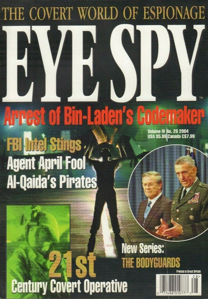 Eye Spy Magazine Vol.4 #28 2004 General Tommy Franks John McLaughlin 053019DBE
