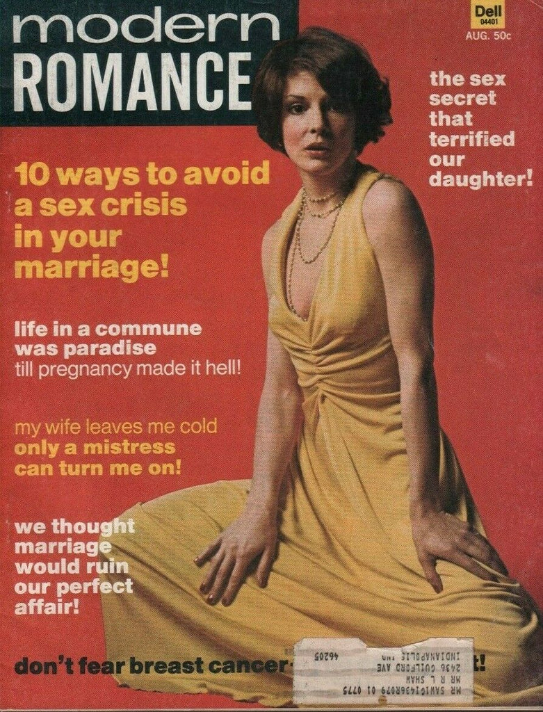 Modern Romances August 1974 Dell Magazine 8 Stories w/ML 040319DBE