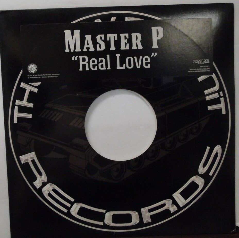 Master P Real Love 12" single 091518LLE