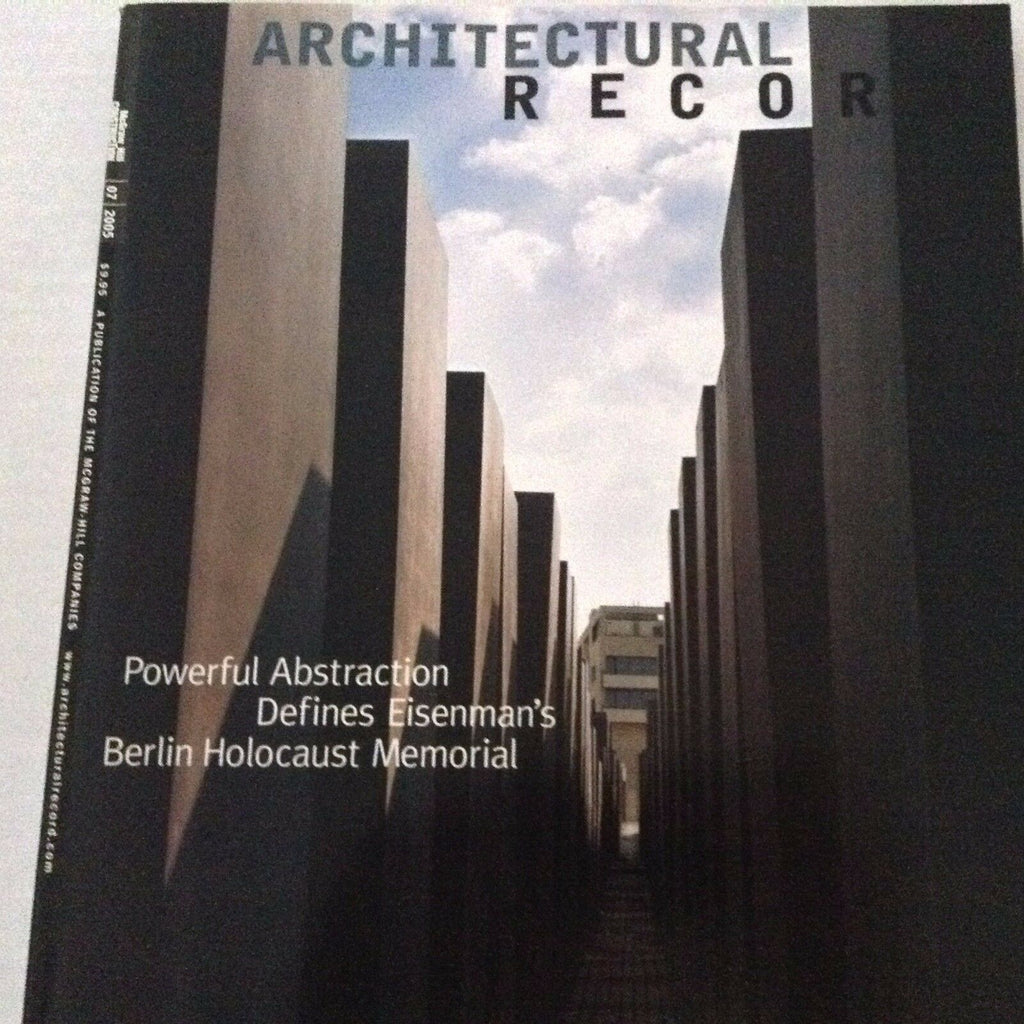 Architectural Record Magazine Building With Metal July 2005 070817nonrh2