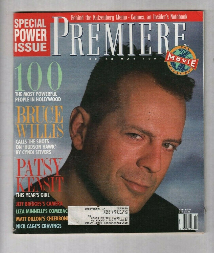 Premiere Mag Bruce Willis Patsy Kensit Jeff Bridge's May 1991 012920nonr