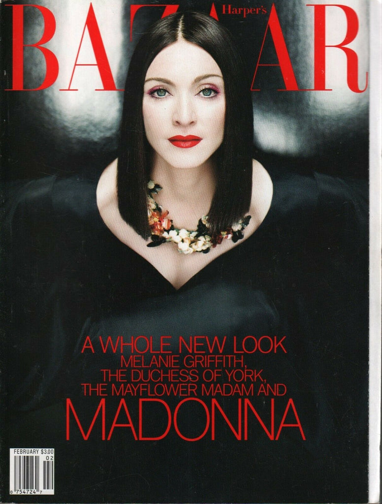 Harper's Bazaar Magazine February 1999 Madonna 031020AME2