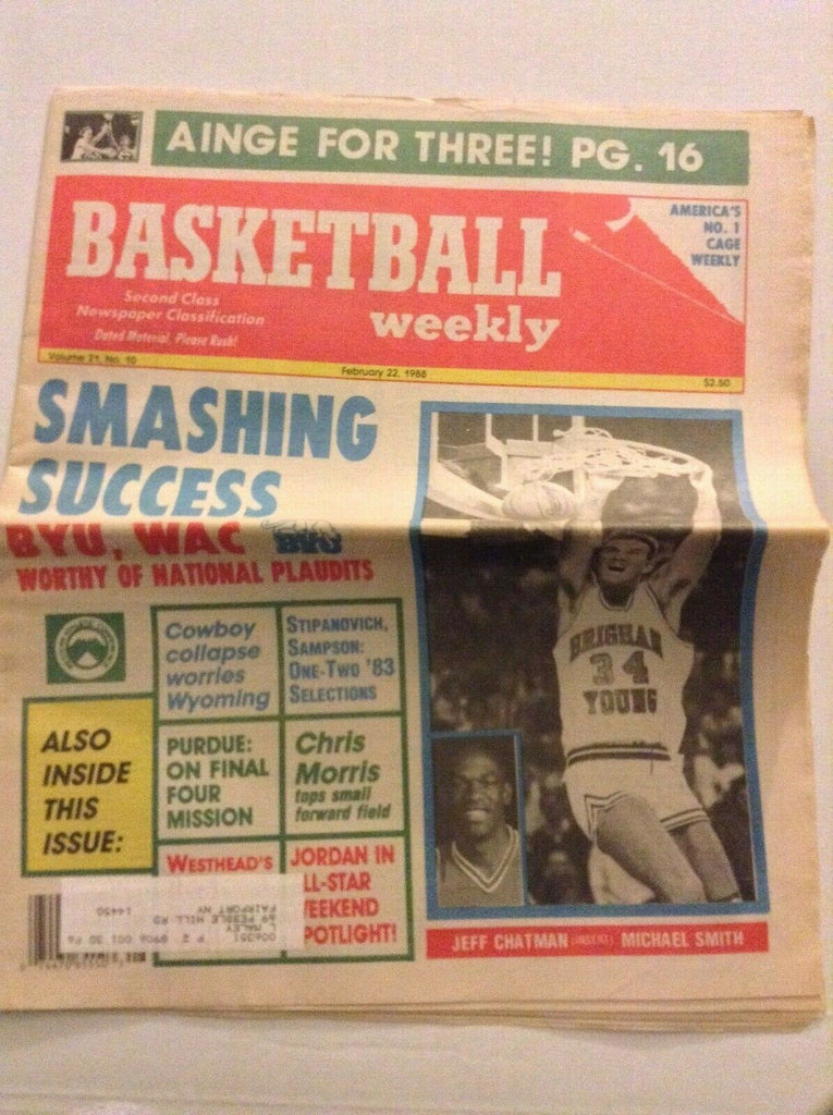 Basketball Weekly Jeff Chatman Michael Smith February 22, 1988 091119nonrh