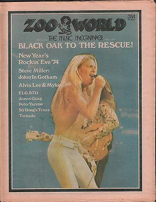 Zoo World February 14 1974 Issue 52 Black Oak EX 122115DBE