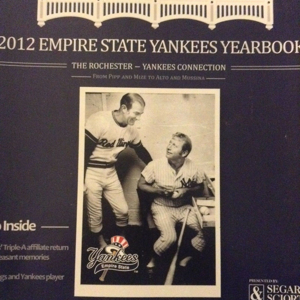 2012 Empire State Yankees Yearbook Magazine 121218nonrh