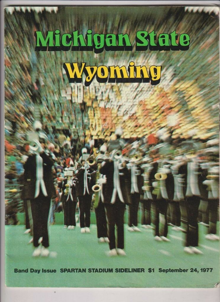 Michigan State Wyoming Band Day Issue September 24, 1977 102519nonr