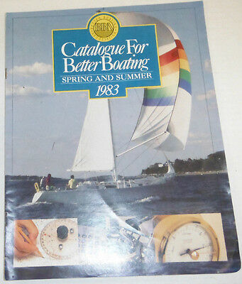 Catalogue For Better Boating Magazine Spring And Summer 1983 072914R