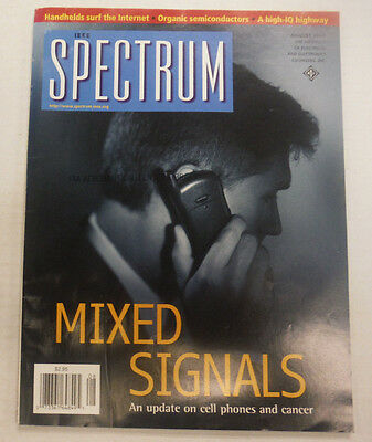 IEEE Spectrum Magazine Mixed Signals & Handhelds August 2000 FAL 061715R2