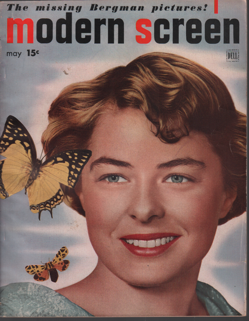 Modern Screen Magazine May 1948 Ingrid Mergman Joe DiMaggio 070820AME