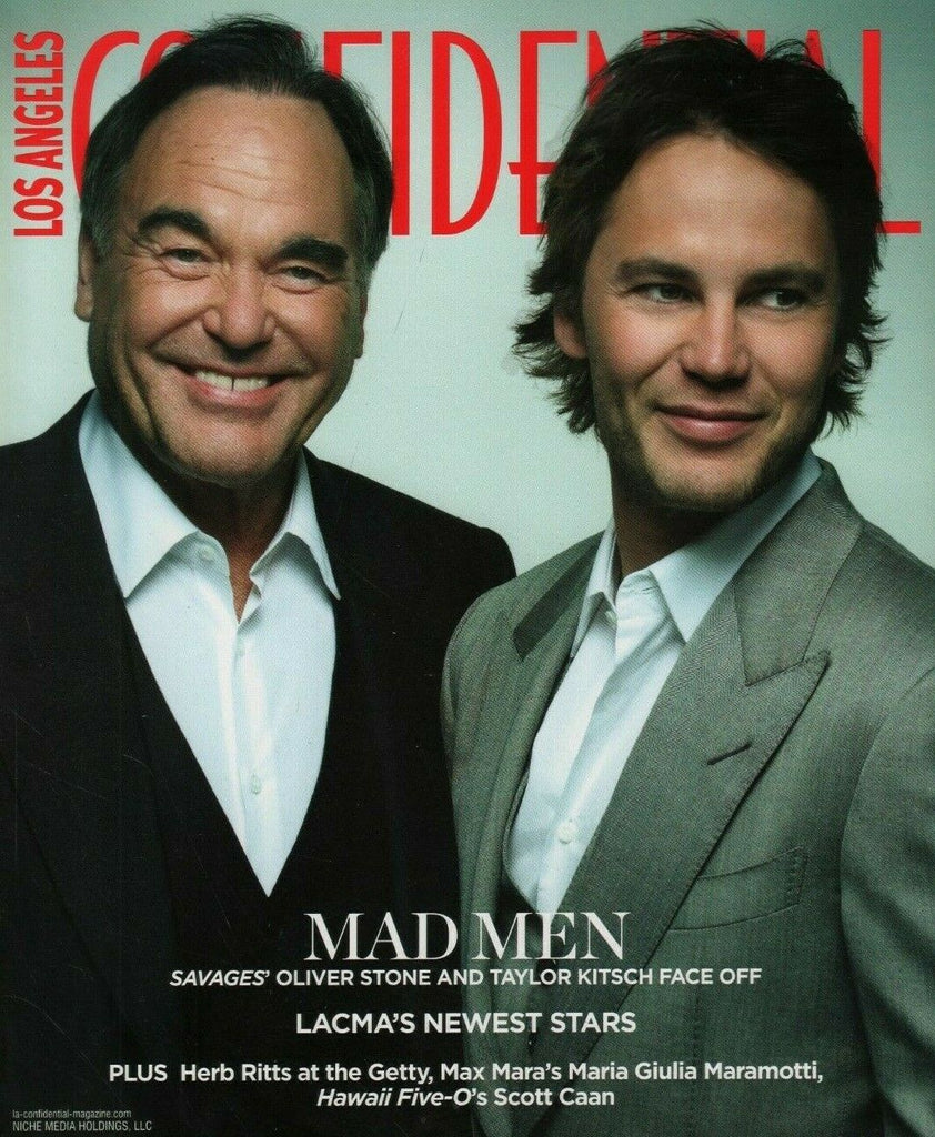 Los Angeles Confidential Issue 4 2012 Oliver Stone Taylor Kitsch 071519DBE