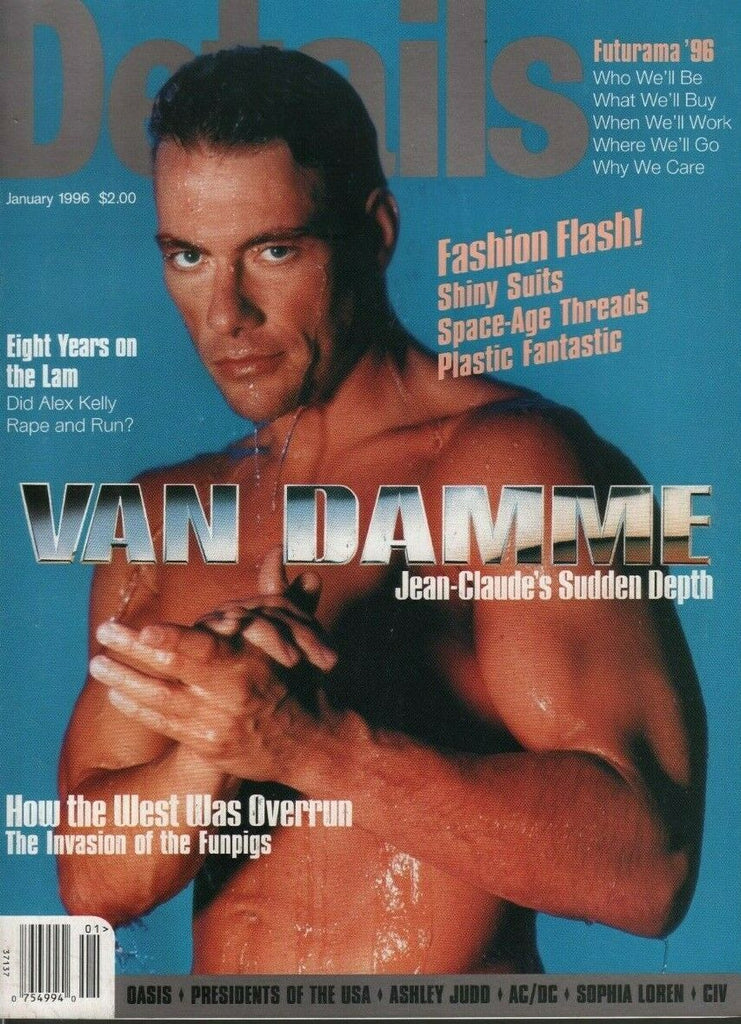 Details January 1996 Jean-Claude Van Damme Oasis Ashley Judd 070519DBE2