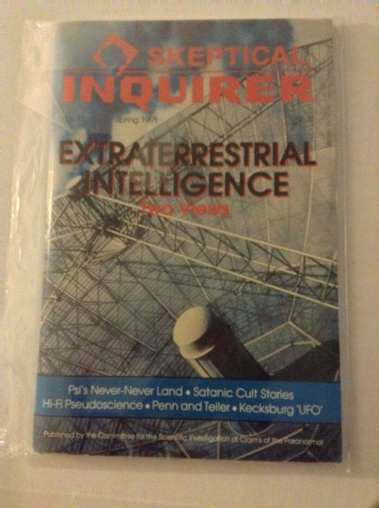 Skeptical Inquirer Magazine Extraterrestrials Spring 1991 062019nonrh