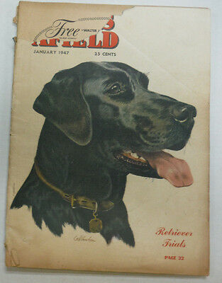 Sports Afield Magazine Retriever Trials January 1947 061215R