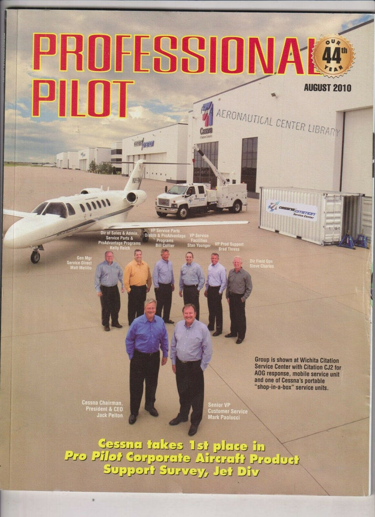 Professional Pilot Mag Cessna's Jack Pelton August 2010 040720nonrh