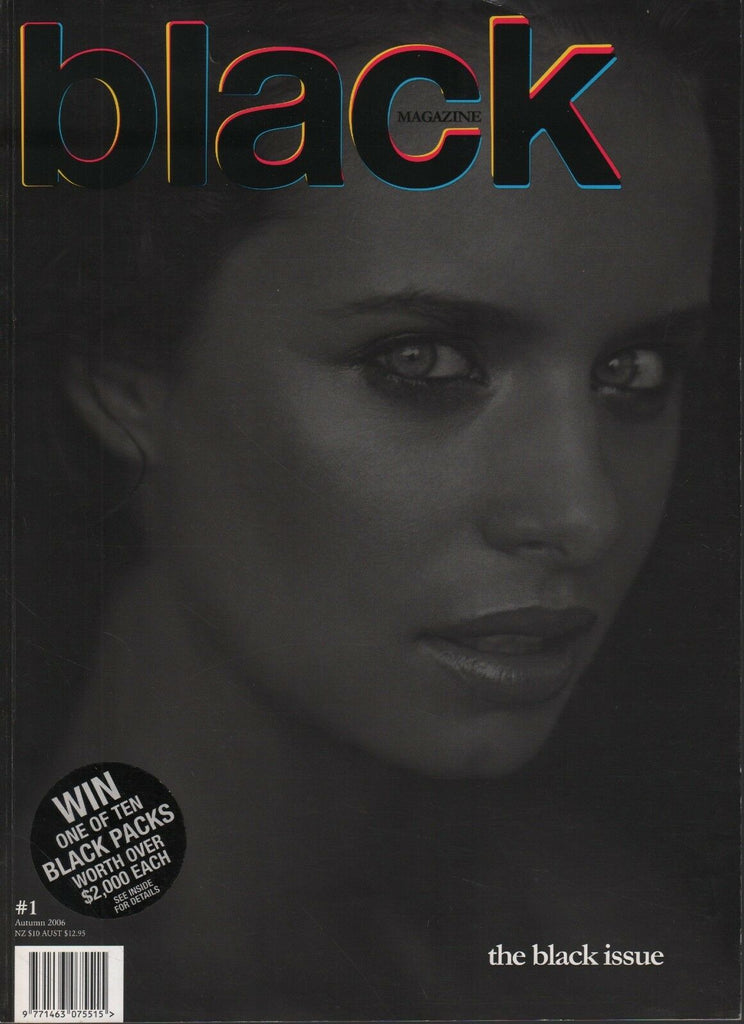 Black Magazine #1 Autumn 2006 The Black Issue Tim White David Shields 110718DBE