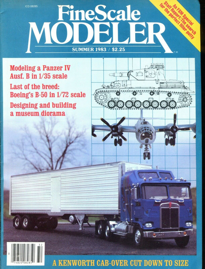 Fine Scale Modeler Summer 1983 Boeing B-50 EX No ML 010217jhe
