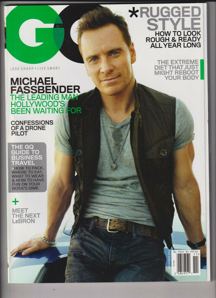 GQ Magazine Michael Fassbender & The Next Lebron November 2013 032420nonrh