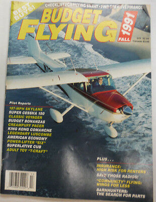 Budget Flying Magazine Skylane Super Cessna 150 Fall 1991 052015R