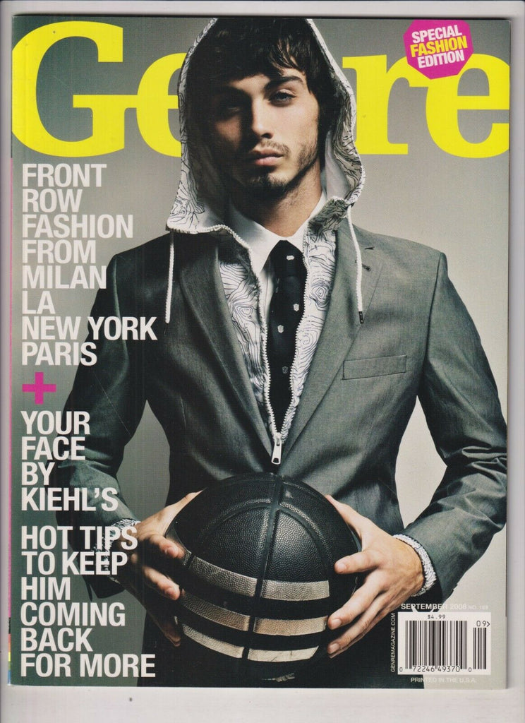 Genre Gay Fashion Mag Face By Kiehl's & Milan To NY September 2008 031120nonr