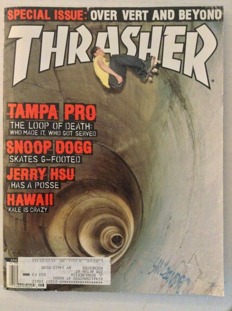 Thrasher Magazine Snoop Dogg Jerry Hsu June 2001 040119nonrh