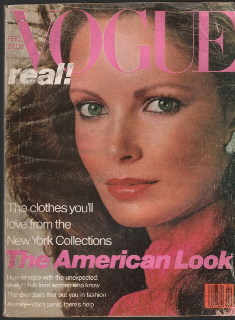 Vogue Fashion Magazine February 1979 Jaclyn Smith Charlie's Angels 020921ame