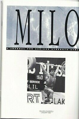 Milo Weightlifting Halil Mulu Richard Sorin Louis Riecke January 1995 022619nonr