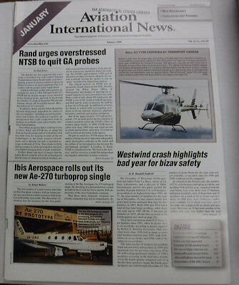 Aviation International News Magazine NTSB Urged To Quit January 2000 FAL 072115R