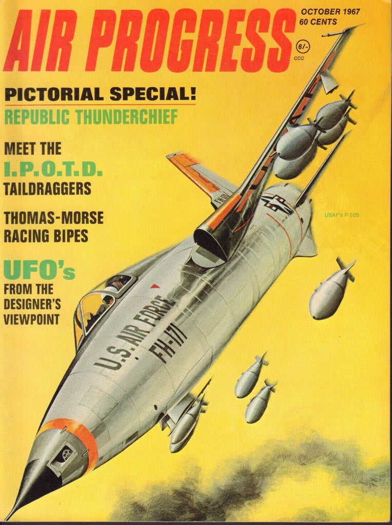 Air Progress Magazine October 1967 USAF F-105 072917nonjhe