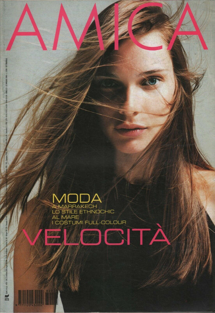 Amica Italian Fashion Magazine May 22 1998 John Travolta Regan Cameron 011321ame