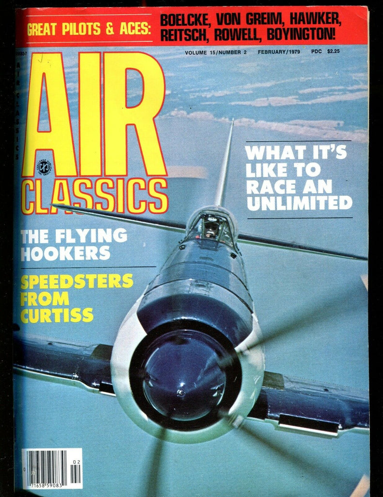 Air Classics Magazine February 1979 Flying Hookers EX No ML 010217jhe
