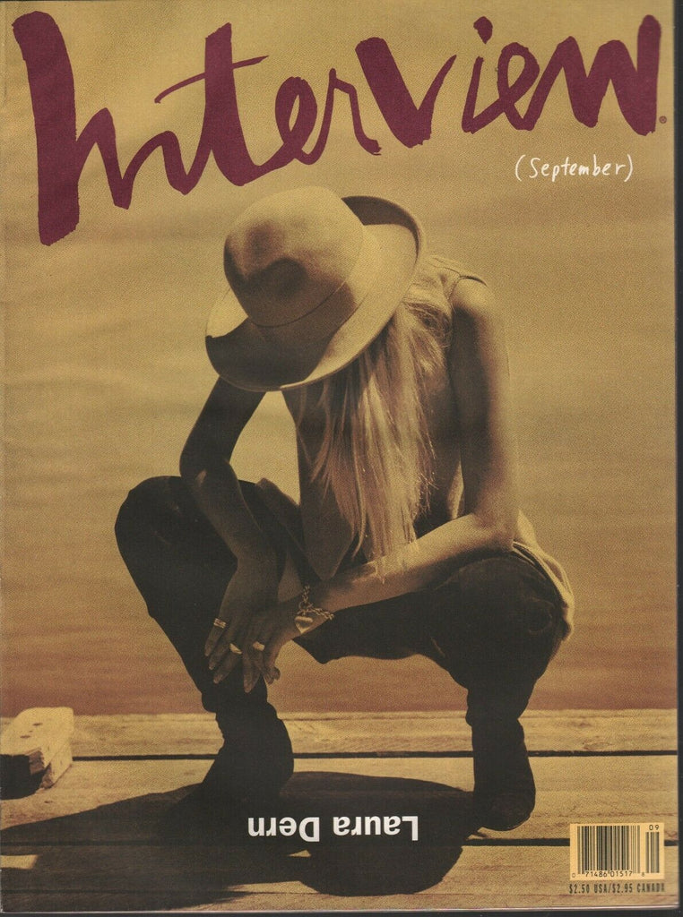 Interview September 1990 Laura Dern Kurt Markus Stephen Romano 011720AME