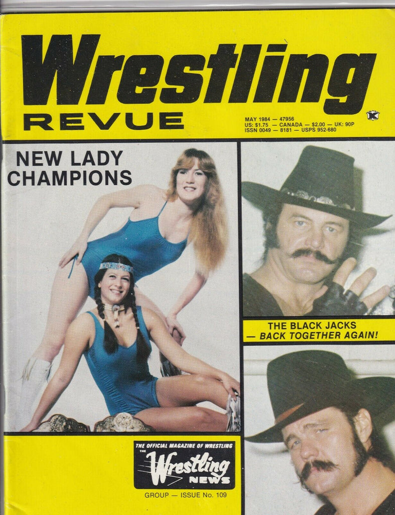 Wrestling Revue Magazine Blackjack Mulligan & His Brother May 1984 061019nonr