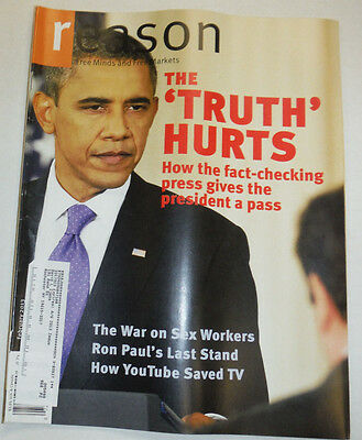 Reason Magazine Barack Obama Ron Paul February 2013 010915R