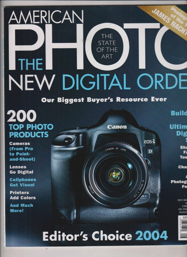 American Photo Mag 200 Top Photo Products Editors Choice Jul/Aug 2004 121319nonr