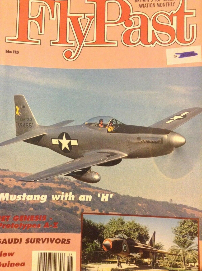 Fly Past Magazine Mustang With An H No.115 February 1991 052418nonrh