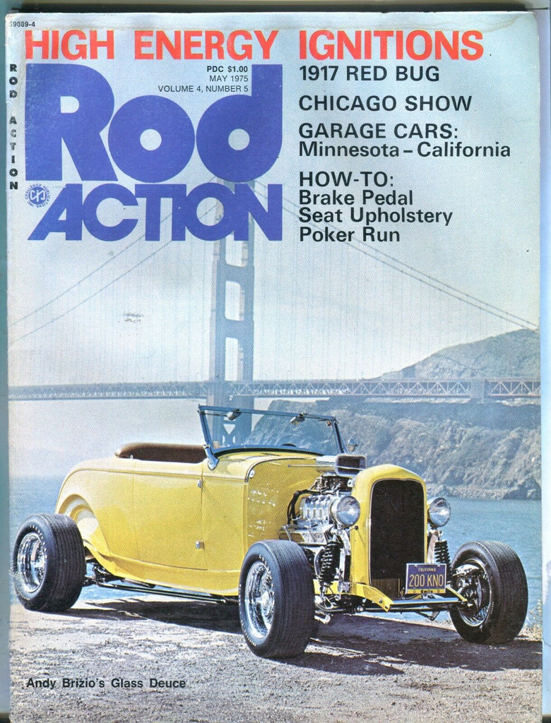 Rod Action Magazine May 1975 1917 Red Bug GD No ML 031417nonjhe