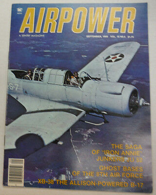 Airpower Magazine Iron Annie Junkers Ju 52 September 1980 050415R