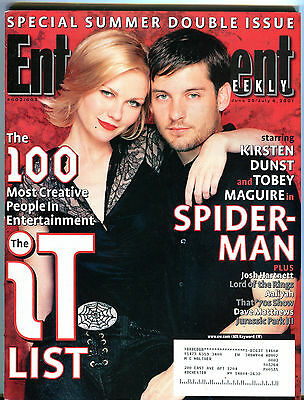 Entertainment Weekly June 29/July 6 2001 Kirsten Dunst EX 012216jhe
