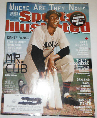 Sports Illustrated Magazine Ernie Banks & Nate Newton July 2014 090314R