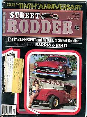 Street Rodder Magazine May 1982 Barris & Roth Interview VGEX 062116jhe