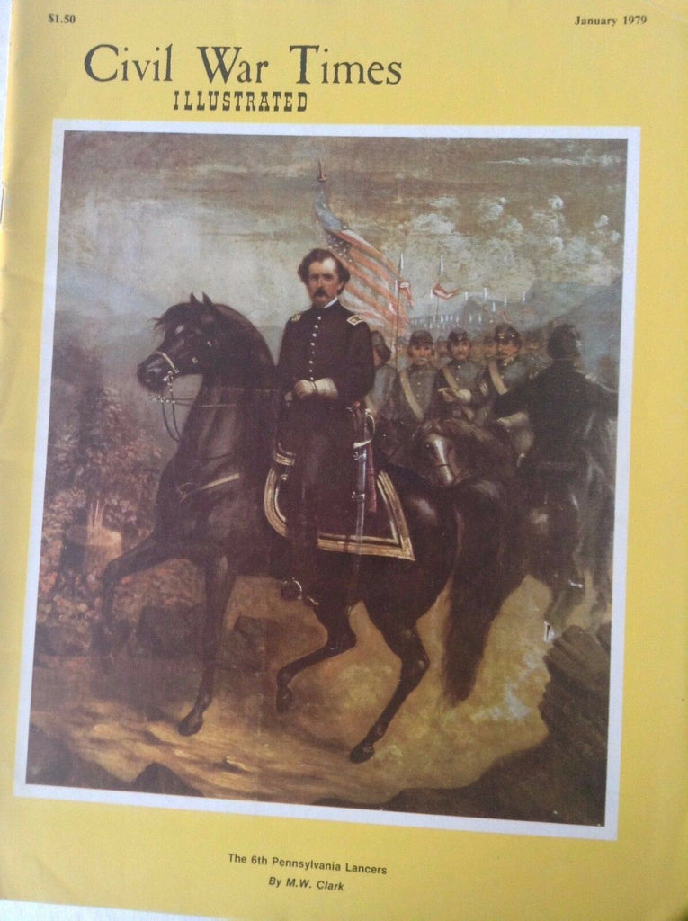 Civil War Times Magazine 6th Pennsylvania Lancers January 1979 083017nonrh