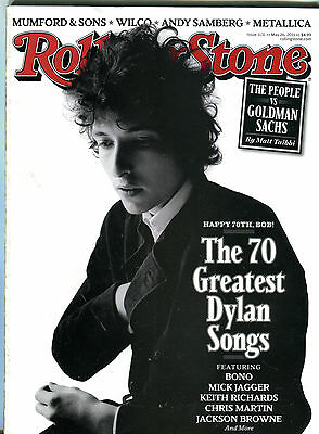 Rolling Stone Magazine May 26 2011 Bob Dylan w/ML EX 032216jhe