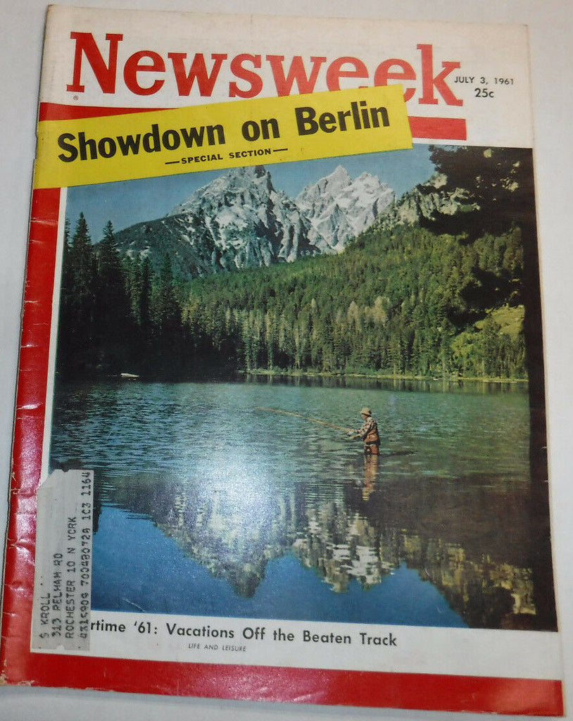 Newsweek Magazine Showdown On Berlin July 3, 1961 100316R2