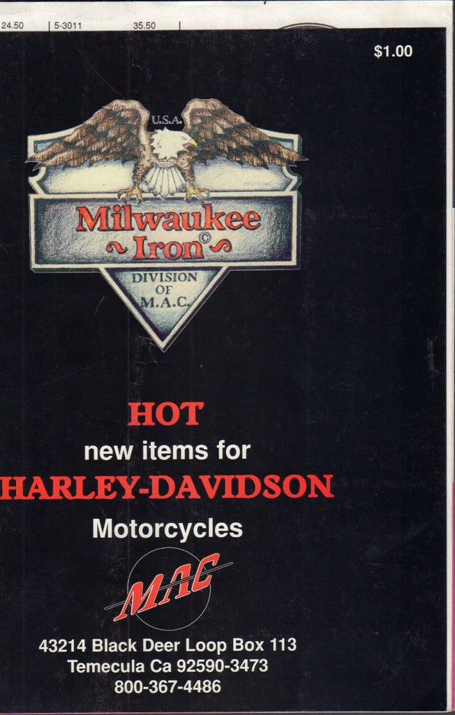 MAC Harley-Davidson Parts and accessories Catalog 101416DBE