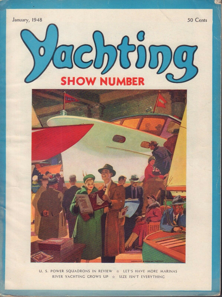 Yachting Show Number January 1948 River Yachting Grows Up 041817nonDBE