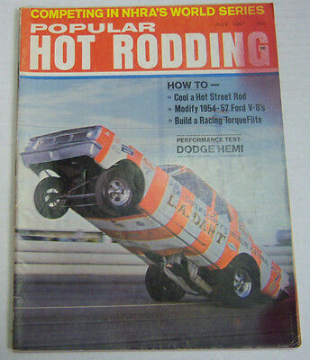 Popular Hot Rodding Magazine Cool A Hot Street Rod July 1967 030713R