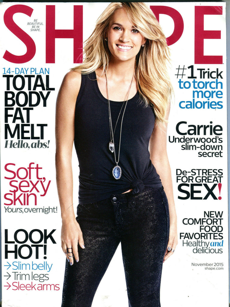Shape Magazine November 2015 Carrie Underwood EX 081916jhe