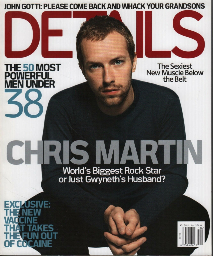Details October 2004 Chris Martin John Gotti Katie Holmes 102518DBF