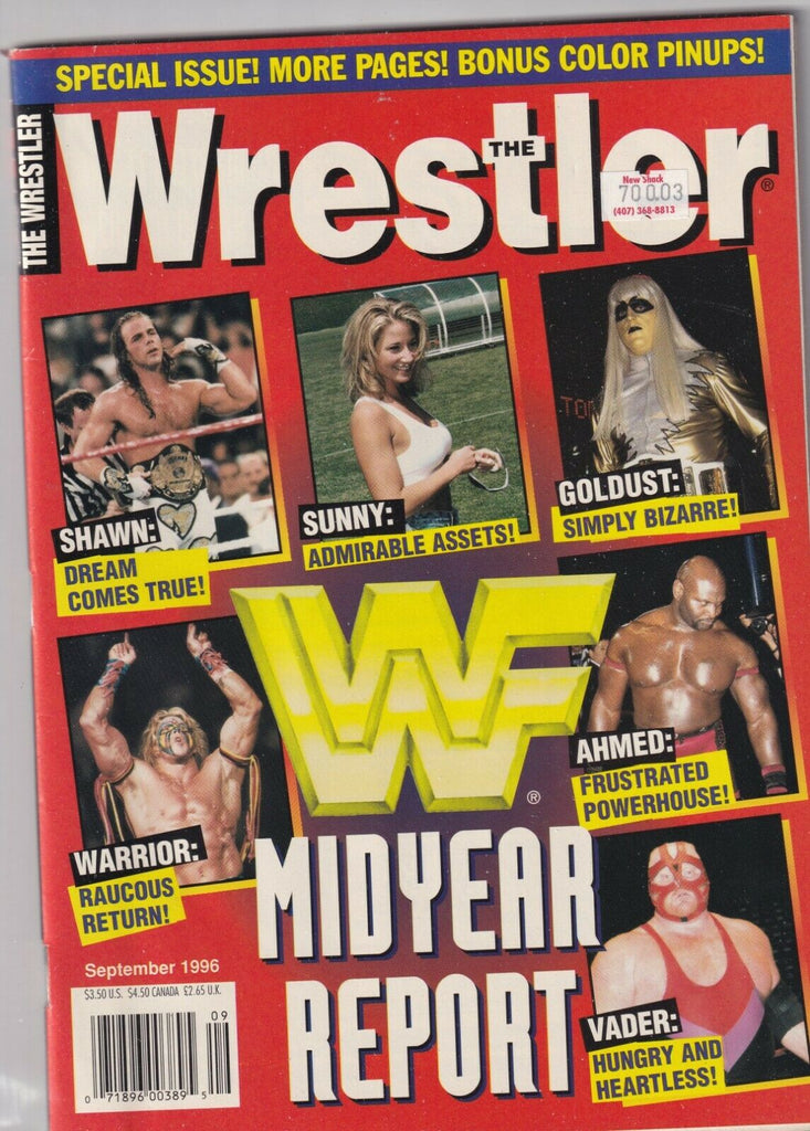 The Wrestler Shawn Michaels Ultimate Warrior September 1996 062519nonr