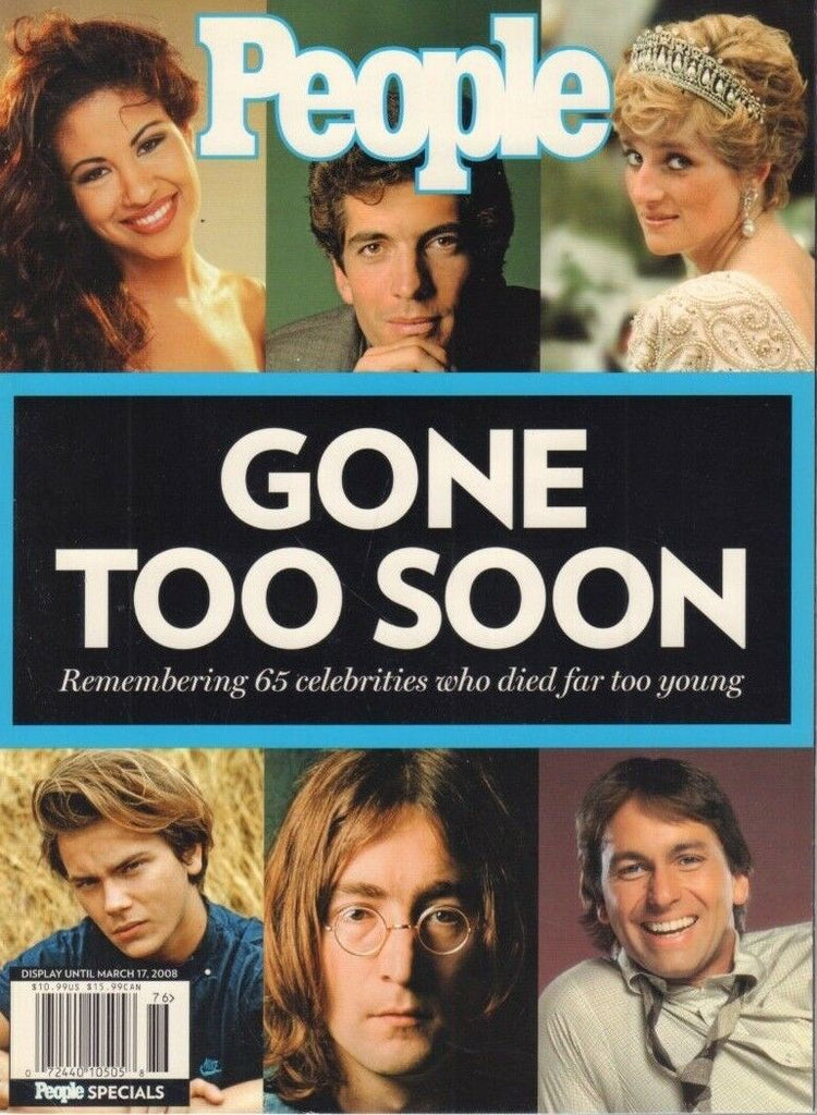 People Gone Too Soon People Specials 2008 John Lennon John Belushi 121718DBE
